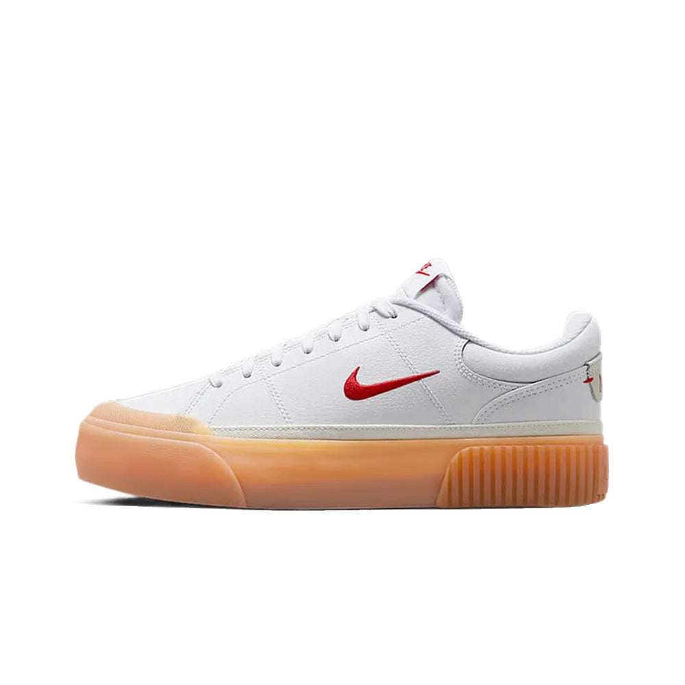 Nike Court Legacy Lift, diseño de suela elevada: antideslizante, amortiguación cómoda, zapatillas clásicas y duraderas DM7590-112