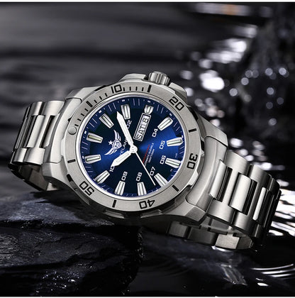 Yelang V5.1 Men's Watch 44mm Super Dive 300M Professional Waterproof SW220 Movement Luxury Automatic Mechanical Watch for men