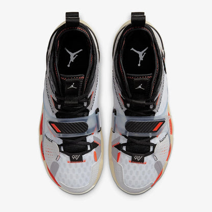 Nike originalni moški košarkarski čevlji JORDAN s srednjim zgornjim delom, oblazinjeni in trpežni, CD3002-101