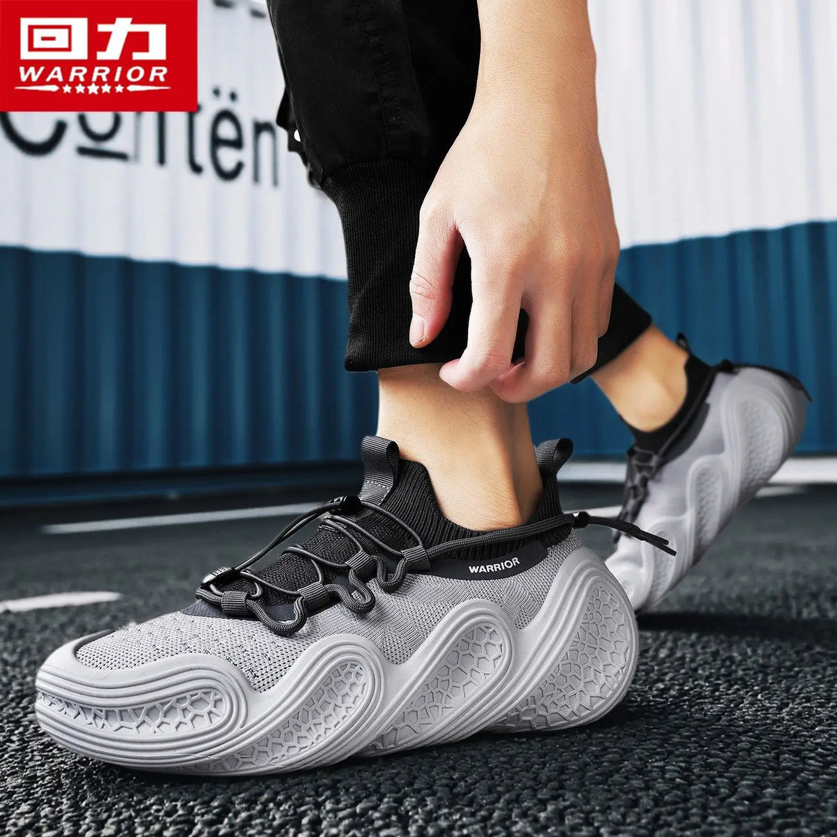 Warrior Original Brand Moški športni copati Trend Mesh Dihajoči Mehki dizajn Športni copati Poletni copati za hojo in tek Moški copati za prosti čas