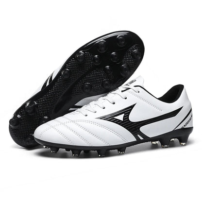 Scarpe da calcio con pulsanti principali e tacchetti lunghi spezzati - Scarpe da calcio per sport all'aperto