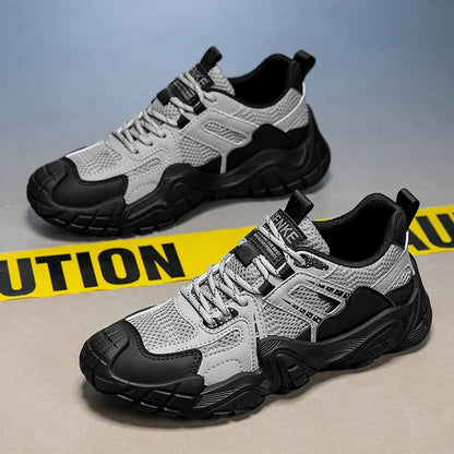 2026 New Casual Leather Outdoor Shoes British Style High-Quality Men's Non-Slip Designer Walking Flats Fashion Thick Bottom Shoes