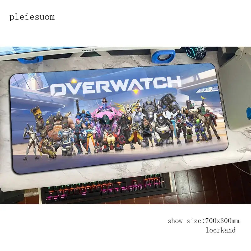 overwatch padmouse HD mousepad de gaming cu imprimeu, dimensiuni 900x400x3mm, mousepad pentru gamer, birou de computer, cel mai ieftin mousepad pentru laptop, mousepad pentru PC