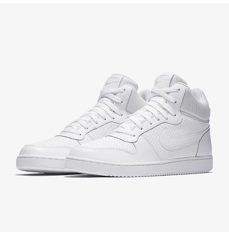 Nike originalne COURT BOROUGH MID muške visoke casual tenisice u čisto bijeloj boji 838938-111