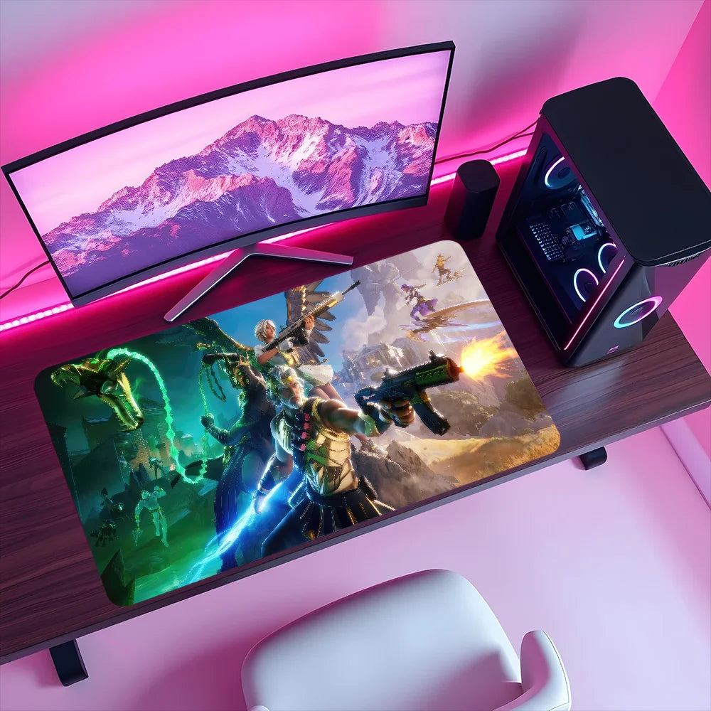 F-FORTNITE Mouse Pad MousePad Non-slip Lockedge Survival Shooting Office Student Gaming Thickened Large Game Writing Pad Cushion
