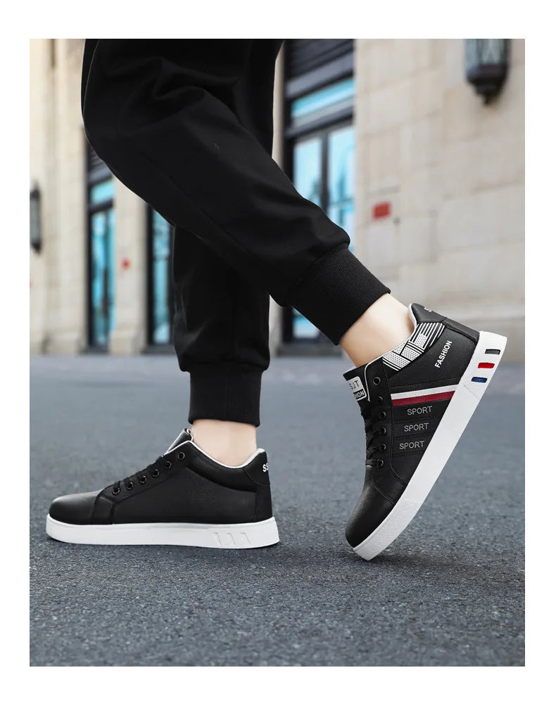 Moški čevlji za rolkanje 48 Casual visoki čevlji za hojo športni čevlji dihalni čevlji za hip hop ulični čevlji Chaussure Homme