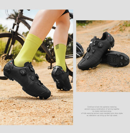 Pantofi de ciclism pentru șosea, pantofi de ciclism pentru mountain bike, respirabili și rezistenți la uzură, pantofi profesioniști cu sistem de blocare, pentru bărbați sau femei