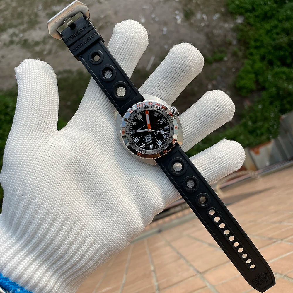 Top Brand Diver Watch Men SUB300T Automatic Mechanical Sapphire Glass Luminous Date 200m Turn Bracelet Seestern Wristwatch Retro