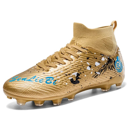 Chaussures de football anti-ald pour hommes, baskets de football respirantes, chaussures de football en plein air, basses, coordonnantes, TF, FG
