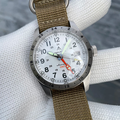 STEELFLIER Official SF792 GMT Mechanische Armbanduhr NH34 Uhrwerk Super BGW9 C3 Leuchtmasse 200M wasserdichte Luxus-Taucheruhr für Herren