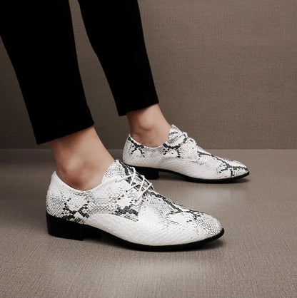 Pantofi Oxford din piele PU pentru bărbați, pantofi casual în stil urban, adidași ușori, pantofi de plimbare în aer liber pentru bărbați, încălțăminte elegantă de ocazie