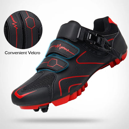 Pantofi de mountain bike pentru bărbați, pantofi de ciclism cu cataramă rapidă, compatibili cu pedalele cu sistem SPD, pentru interior și exterior, pantofi MTB pentru femei