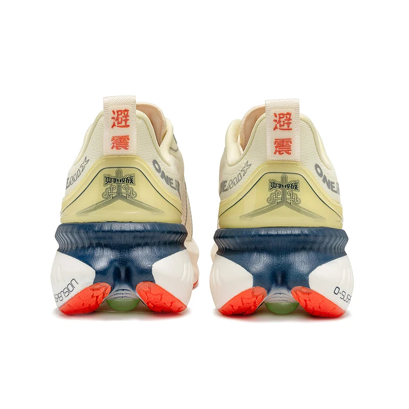 ONEMIX Nieuwe hardloopschoenen met demping voor heren, geschikt voor intensieve hardlopers, met veters, sportschoenen voor dames, antislip, outdoor, atletische herensneakers