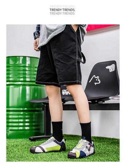 High-Quality Shoes for Men Summer New Mesh Breathable Youth Leisure Running Sneakers Walking Men Shoes Light Sneakers Zapatillas