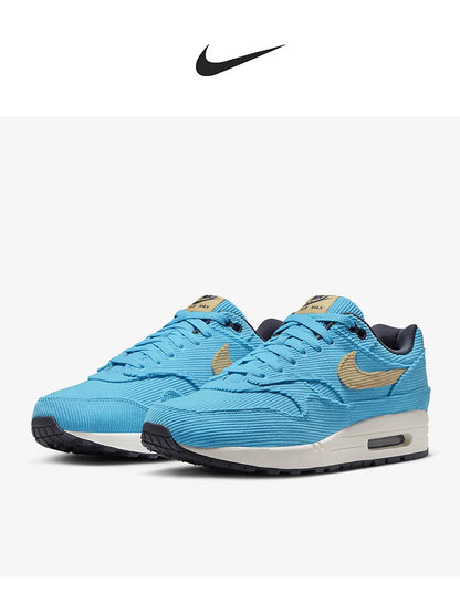 Nike Official Genuine Air Max 1 Low-Top Air Cushion Men's and Women's Sports Casual Shoes FB8915-400