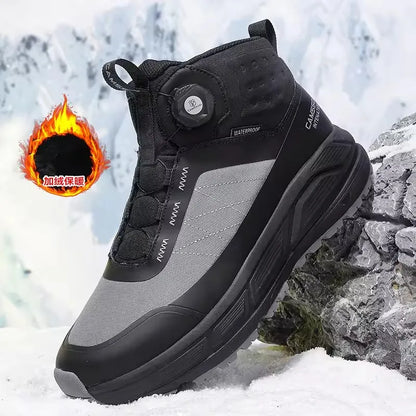 CAMSSOO Hiking Shoes Men Snow boots Outdoor Sports Climbing Shoes women Trekking Sneakers ankle boots hunting shoes travel boots