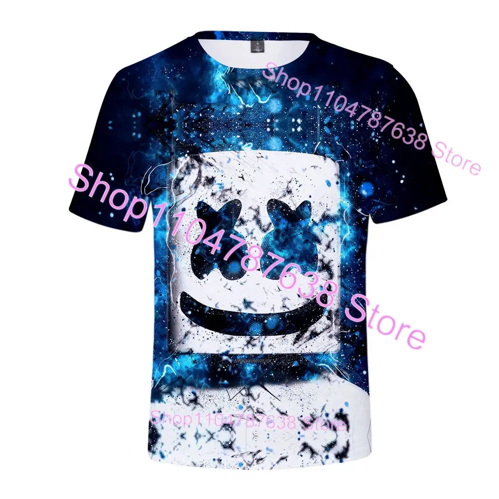 Summer T-shirt Raven Ultima Knight Fortnite T-Shirt, 3D Print Banana Peely Men’s Tee, Battle Royale Game Tops, Birthday Gifts