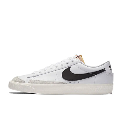 Nike Blazer Unisex Diseño clásico retro Tecnología de amortiguación cómoda Estilo versátil Zapatillas retro informales DD3111-100