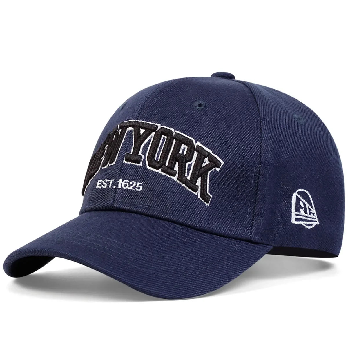 Unisex New York-baseballpetten met geborduurde letters, voor lente en herfst, verstelbare casual petten voor buiten, zonwerende petten, sport- en golfpetten