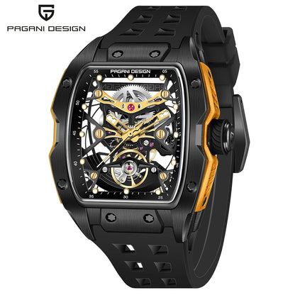 2026 Pagani Design new men's watch 50 meter waterproof stainless steel case luminous dial fashionable men's mechanical watch