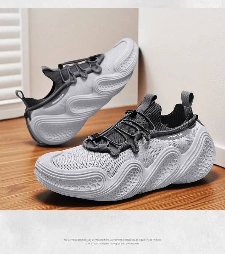Warrior Original Brand Moški športni copati Trend Mesh Dihajoči Mehki dizajn Športni copati Poletni copati za hojo in tek Moški copati za prosti čas