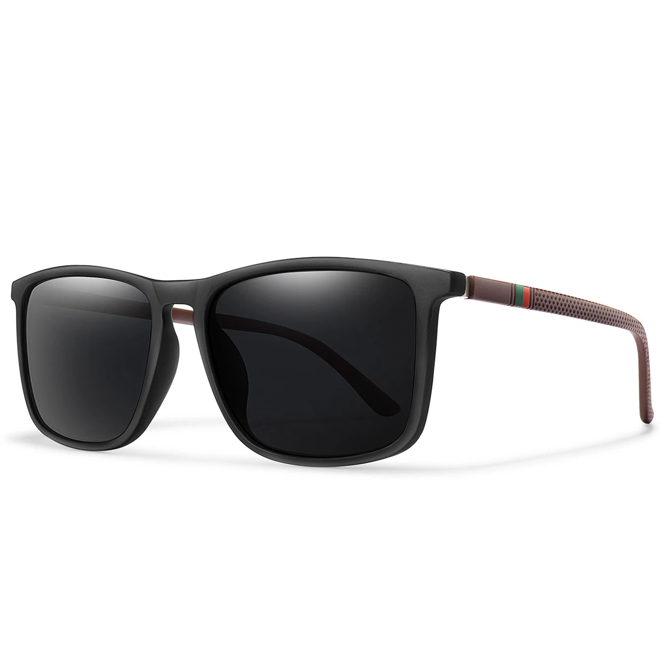 Polarized Square Sunglasses Colorful Lens for Driving Hiking Cycling and Running UV400 Eyewear for Men Women Classic Goggles