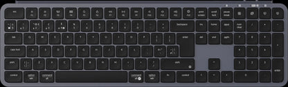 Teclado inalámbrico ultrafino Keychron B6 Pro con distribución ISO, tamaño completo, portátil y ligero, conexiones 2.4GHz y Bluetooth