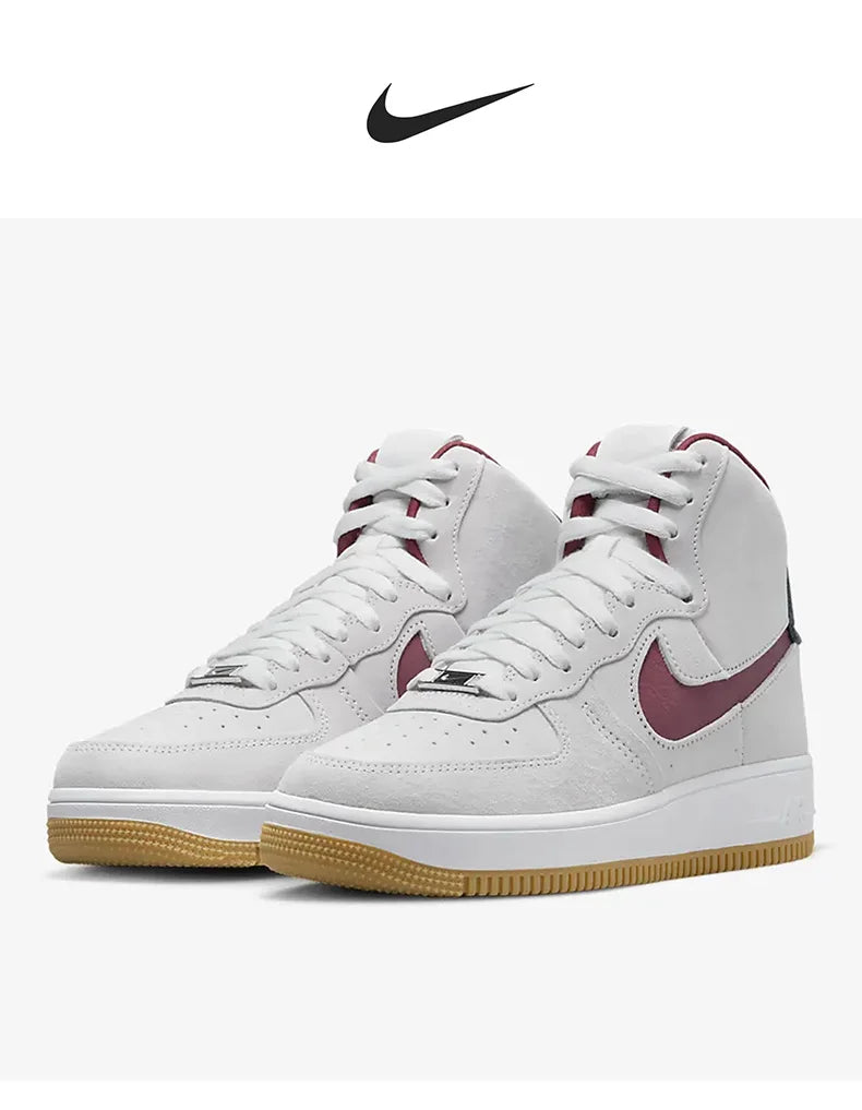 Nike Air Force 1 originali da uomo e da donna, scarpe sportive comode a scollo alto per lo sport DC3590-104