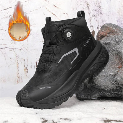 CAMSSOO Hiking Shoes Men Snow boots Outdoor Sports Climbing Shoes women Trekking Sneakers ankle boots hunting shoes travel boots