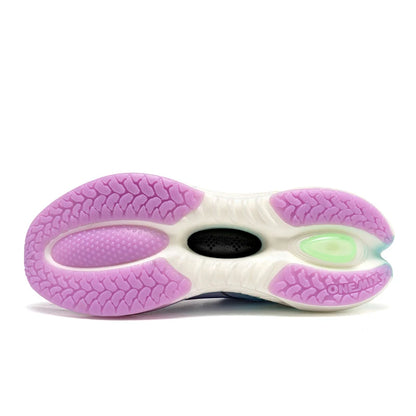 ONEMIX Nieuwe hardloopschoenen met demping voor heren, geschikt voor intensieve hardlopers, met veters, sportschoenen voor dames, antislip, outdoor, atletische herensneakers