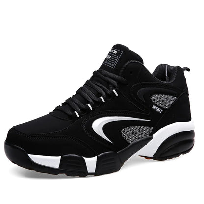 Men's Snow Boots Winter Warm Couple Casual Sneakers Fashion Leather Outdoor Sport Running Tennis Men Non-Slip Big Size 48 Trainer