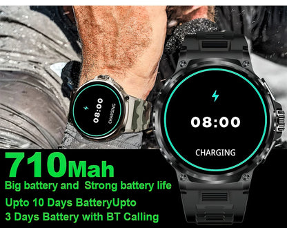 COLMI V69 1.85 Inch HD Bluetooth Call Smart Watch Men Sports Fitness Tracker Heart Monitor 710mAh Smartwatch For XIAOMI Android