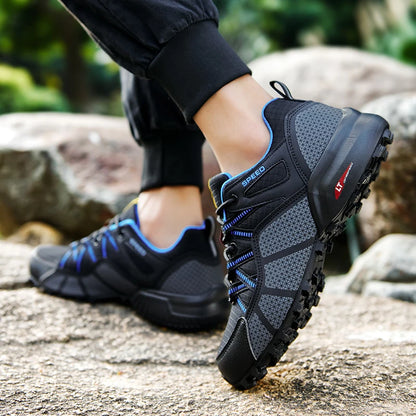 2025 Hiking Shoes for Men Non-slip Wear-resistant Comfortable Outdoor Hiking Sports Shoes Outdoor Running Shoes Walking Sports Shoes