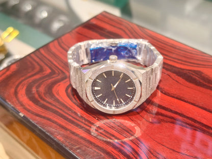 Men's wristwatch Starry Frosted Men Quartz Watch Fashion And Luxury Gentleman Watches Golden Watch Waterproof Silver Accessories