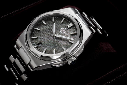 IX&DAO 2025 Novo Relógio Masculino Warrior Automático Mecânico 37mm Movimento Miyota 9015 Safira Aço Inoxidável Impermeável 10Bar BGW