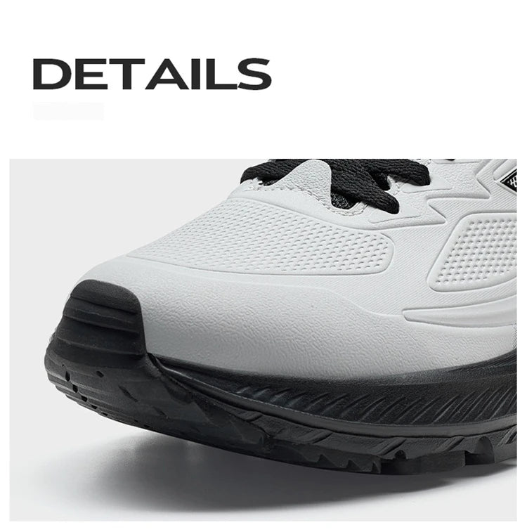 Xtep Men's Running Shoes Lightweight Breathable Shock Absorption Wear-Resistant Durable Cushioned Sneakers 875419110002
