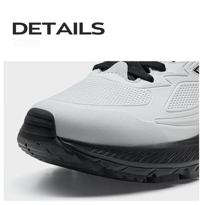 Xtep Men's Running Shoes Lightweight Breathable Shock Absorption Wear-Resistant Durable Cushioned Sneakers 875419110002