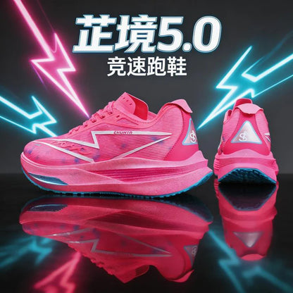Zapatillas de running con placa de carbono, especiales para maratón, deportivas para hombre, transpirables, ligeras, cómodas y de ocio para mujer.