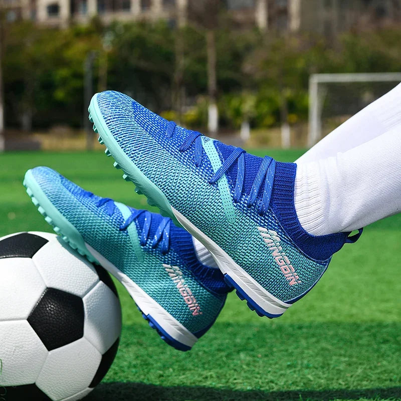 Moški nogometni čevlji Profesionalni nogometni čevlji Športni čevlji za futsal Ženski Unisex Ultralahki Visokokakovostni TF/FG športni čevlji
