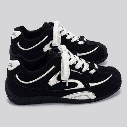 Men's Lightweight Comfortable Soft Bottom Casual Versatile Deqin Shoes Breathable Anti-Slip Wear-Resistant Flat Heel Sports Shoes