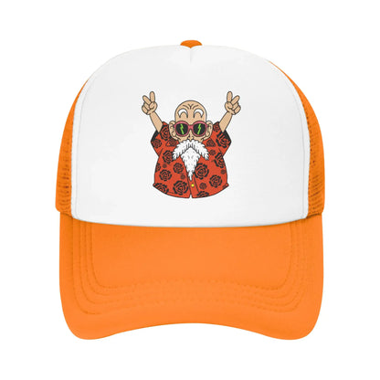 Produit gaming premium Fraquane, Adult Dragon Ball Trucker Caps Mesh Baseball Caps Snapback Caps Japan Anime Hat Trucker Worker Cap Breathable Dad Hat Summer, équipement gamer