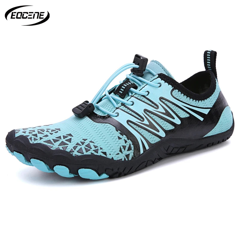 EOCENE Uomo Donna Scarpe acquatiche per sport all'aperto a piedi nudi: ad asciugatura rapida, per spiaggia, nuoto, fitness, guado, escursionismo, ciclismo, scarpe da ginnastica acquatiche
