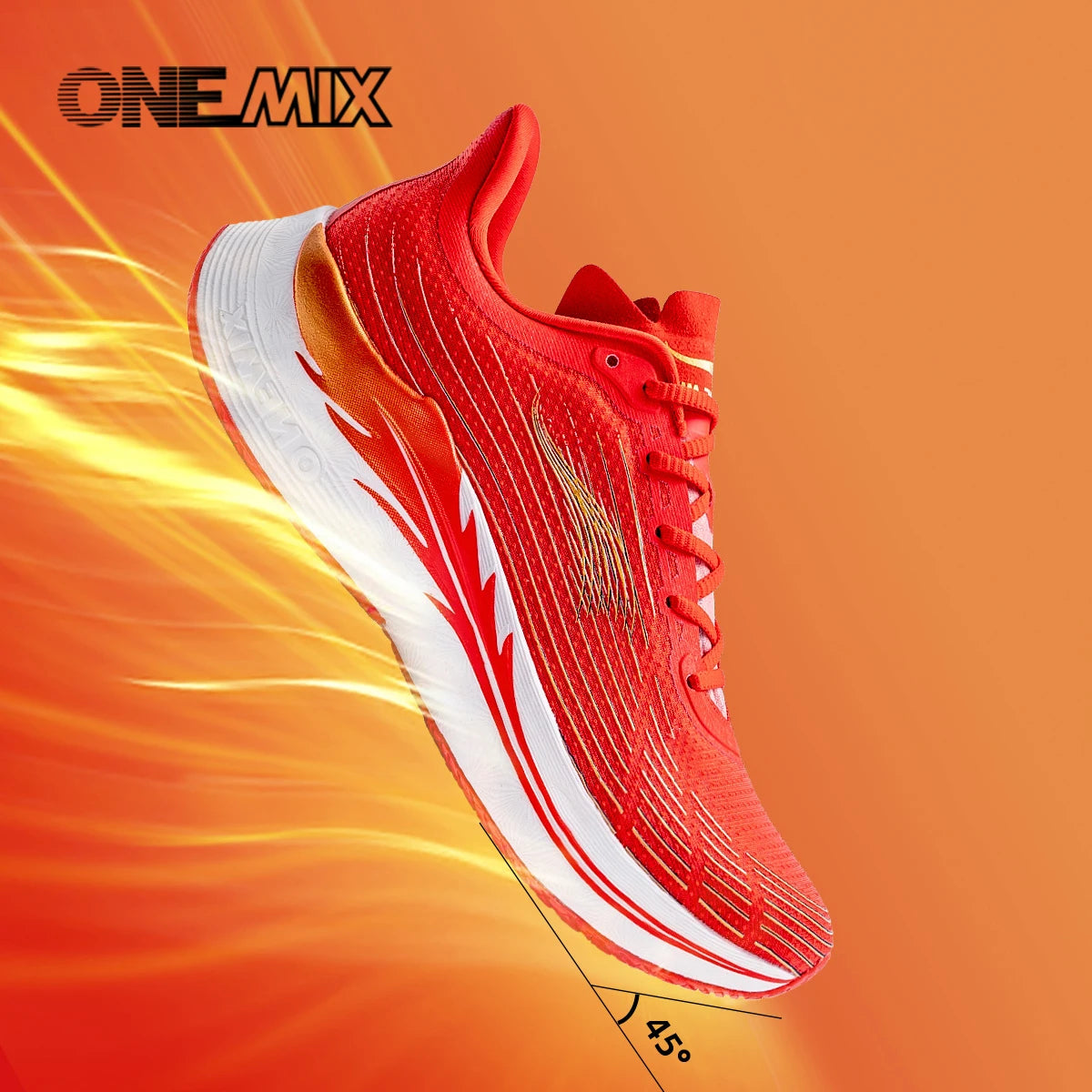 Onemix nove moške maratonske tekaške copate za ženske, zračne, lahke superge, športni copati z vezalkami, udobni, lahki in mehki