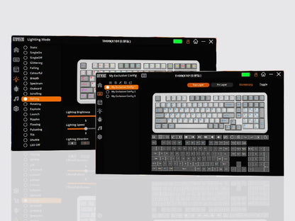 EPOMAKER TH99/TH99 Plus 96% QWERTY ANSI Wired/Bluetooth 5.0/2.4GHz Wireless Hot-Swap Gasket Mechanical Keyboard with Numpad