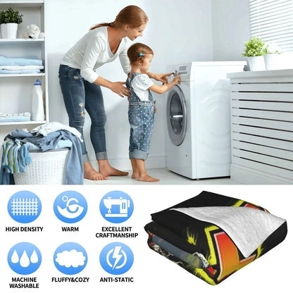Game World of Warcraft Printed Blanket Kids Warm Flannel Soft and Comfortable Blankets Home travel blanket birthday gift