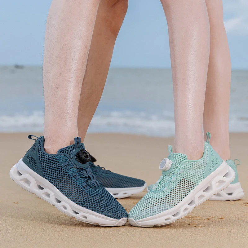 2026 Men and Women Quick-Dry Wading Shoes, Water Breathable AquaIn Upstream Antiskid Outdoor Sports Wearproof Beach Sneakers, Sizes 39-46