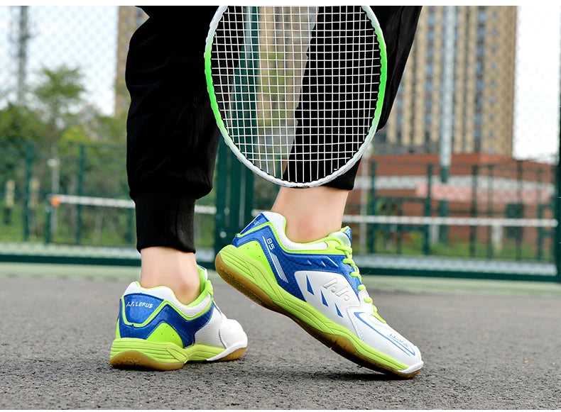 Chaussures de badminton originales décontractées de haute qualité pour hommes, baskets de tennis de table, vêtements de tennis de table, entraînement de degré, extérieur, volley-ball