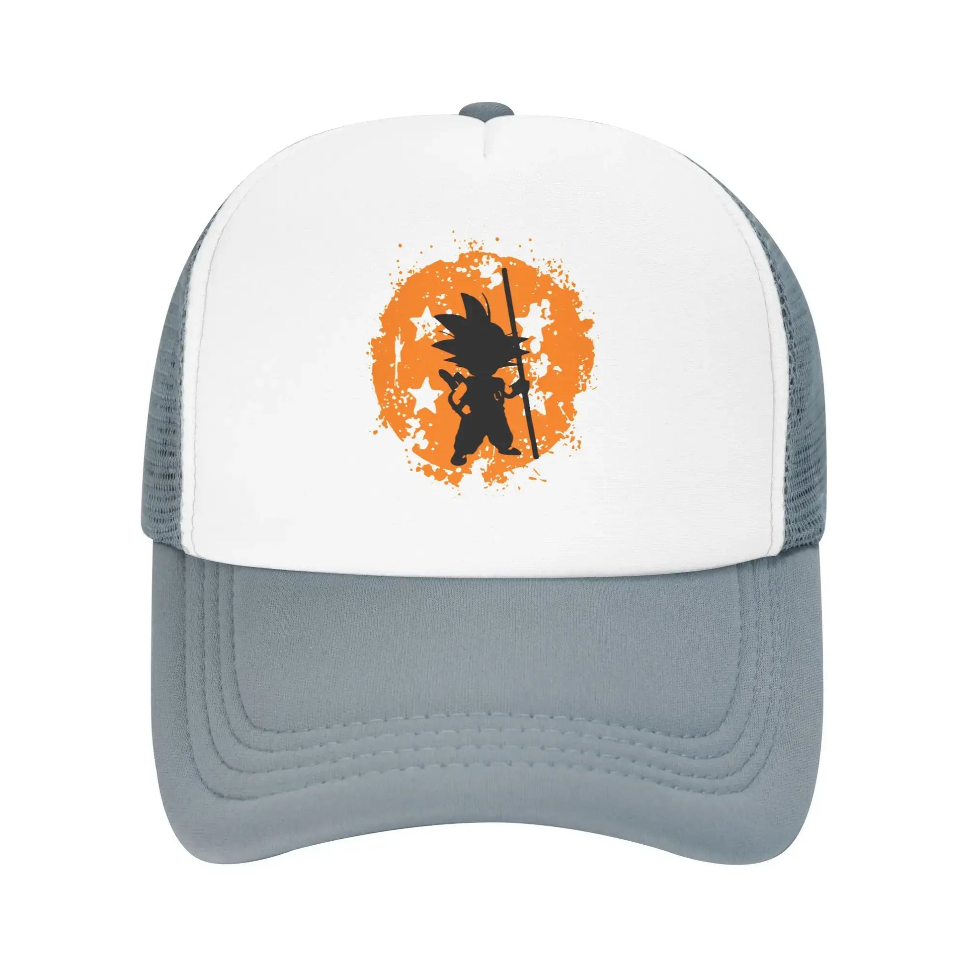Produit gaming premium Fraquane, Unisex Dragon Ball Z Goku Dbz Trucker Hats Outdoor Mesh Baseball Caps Snapback Caps Hats Sun Caps Trucker Cap High Quality