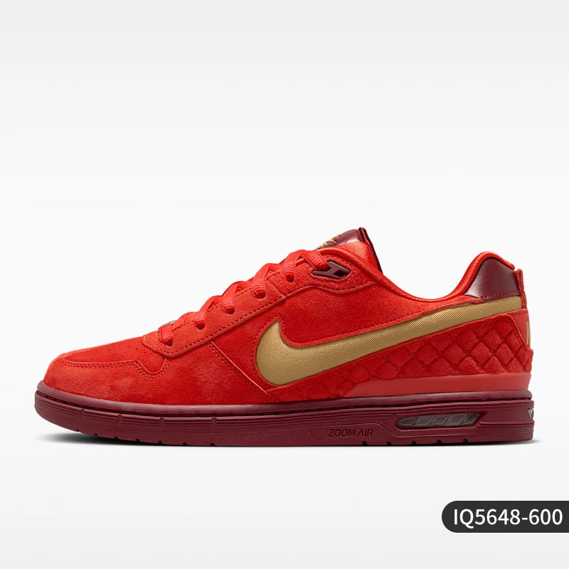 Nike Authentic Four Seasons Style Men's Women's Wear-Resistant Trendy Lace-Up Low-Top Sneakers IQ5648-600