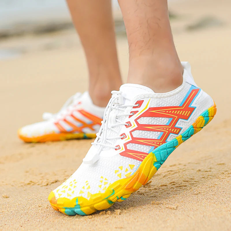 Vízcipők, strandcipők, mezítlábas cipők, kényelmes, minimalista, cross-training cipők, túra- és terepfutó cipők férfiaknak és nőknek